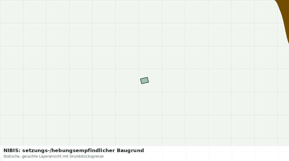 Statische Kartenansicht: NIBIS: setzungs-/hebungsempfindlicher Baugrund