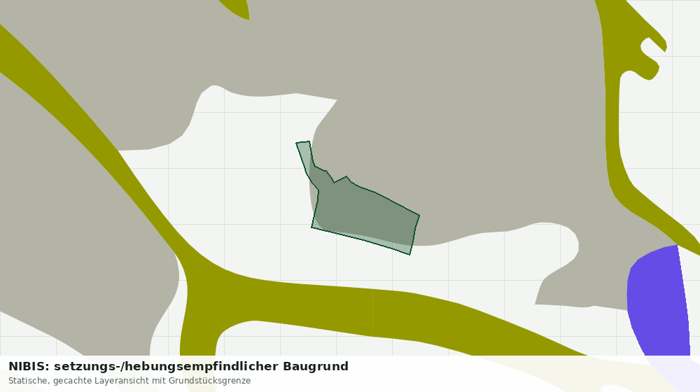Statische Kartenansicht: NIBIS: setzungs-/hebungsempfindlicher Baugrund