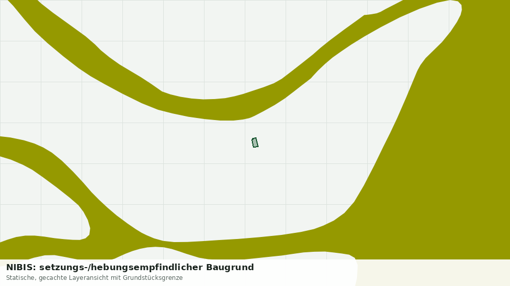 Statische Kartenansicht: NIBIS: setzungs-/hebungsempfindlicher Baugrund