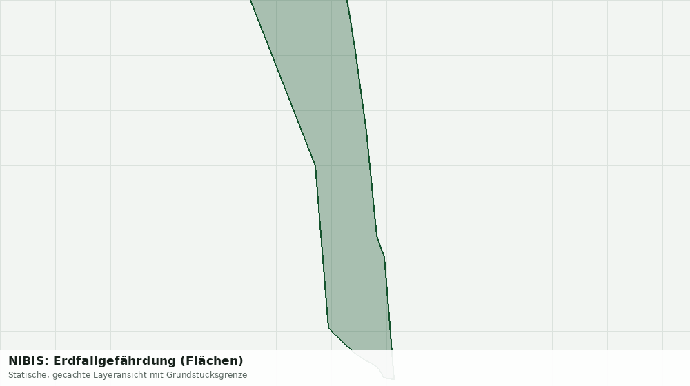 Statische Kartenansicht: NIBIS: Erdfallgefährdung (Flächen)