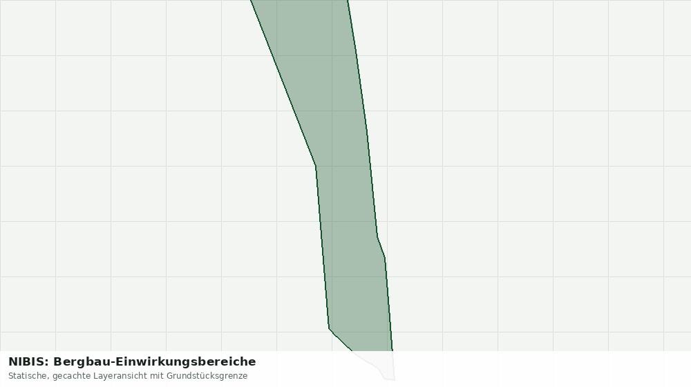 Statische Kartenansicht: NIBIS: Bergbau-Einwirkungsbereiche