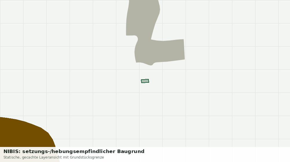 Statische Kartenansicht: NIBIS: setzungs-/hebungsempfindlicher Baugrund