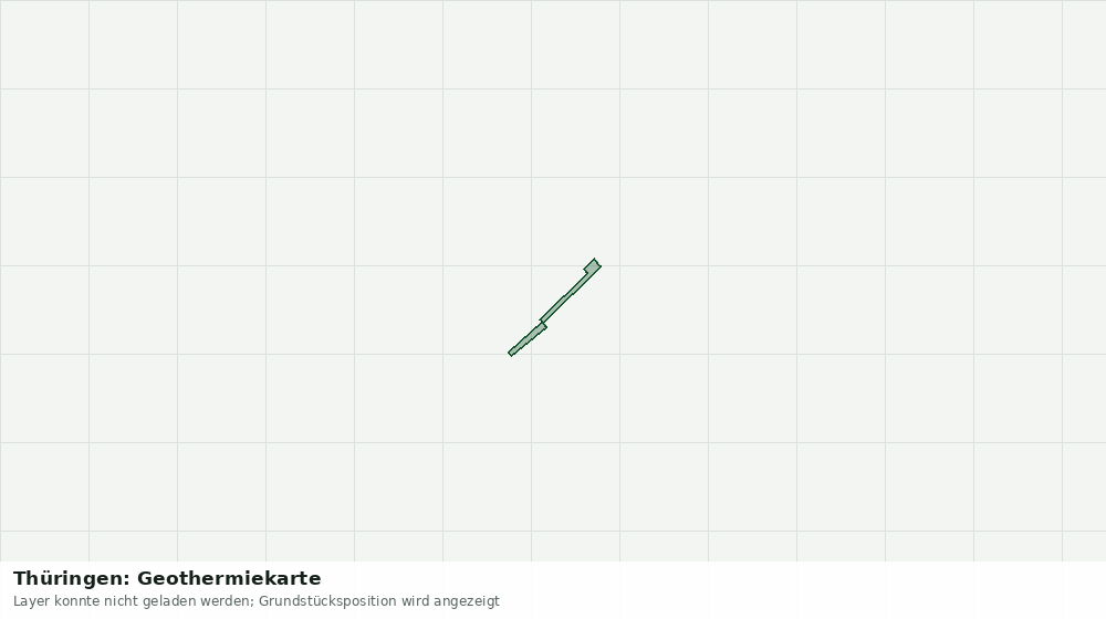Statische Kartenansicht: Thüringen: Geothermiekarte