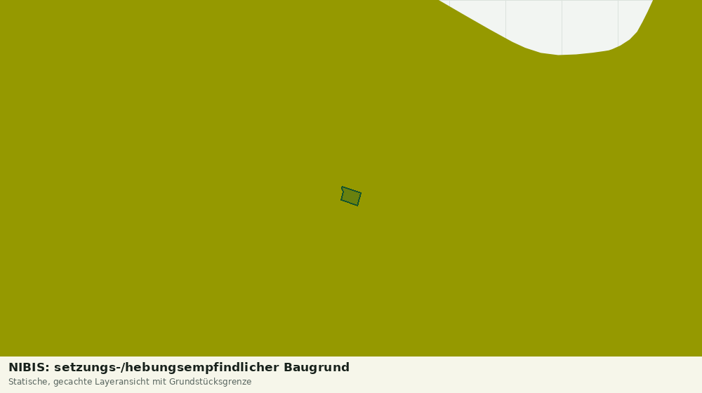 Statische Kartenansicht: NIBIS: setzungs-/hebungsempfindlicher Baugrund