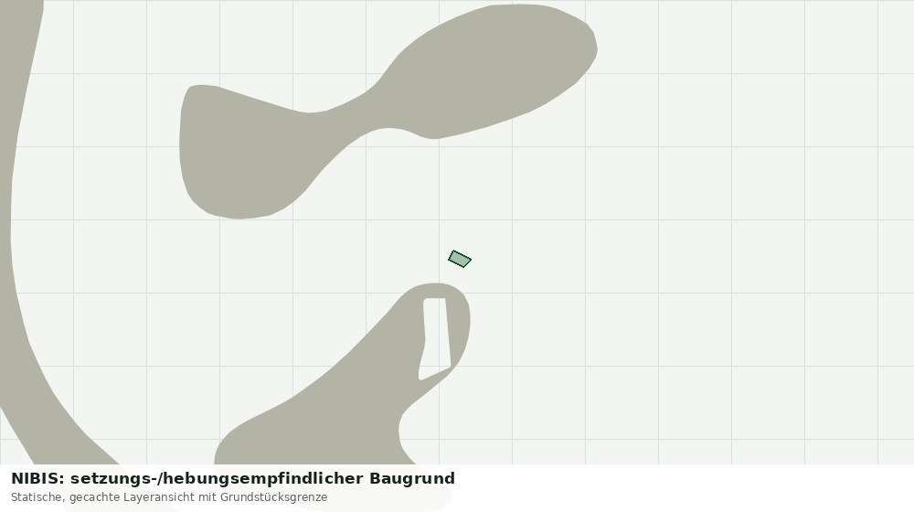 Statische Kartenansicht: NIBIS: setzungs-/hebungsempfindlicher Baugrund