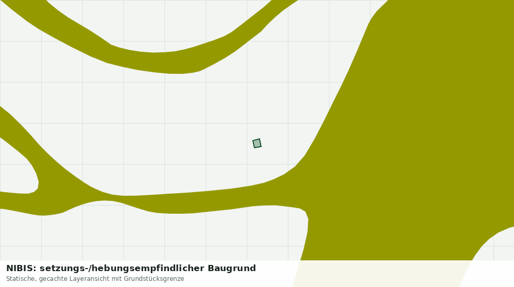 Statische Kartenansicht: NIBIS: setzungs-/hebungsempfindlicher Baugrund