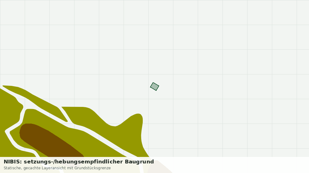 Statische Kartenansicht: NIBIS: setzungs-/hebungsempfindlicher Baugrund