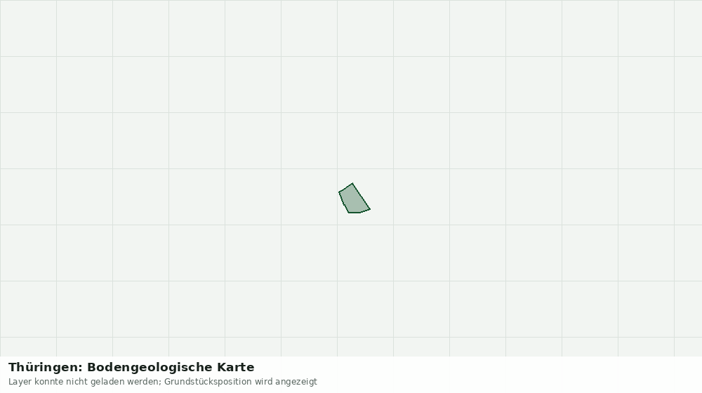 Statische Kartenansicht: Thüringen: Bodengeologische Karte