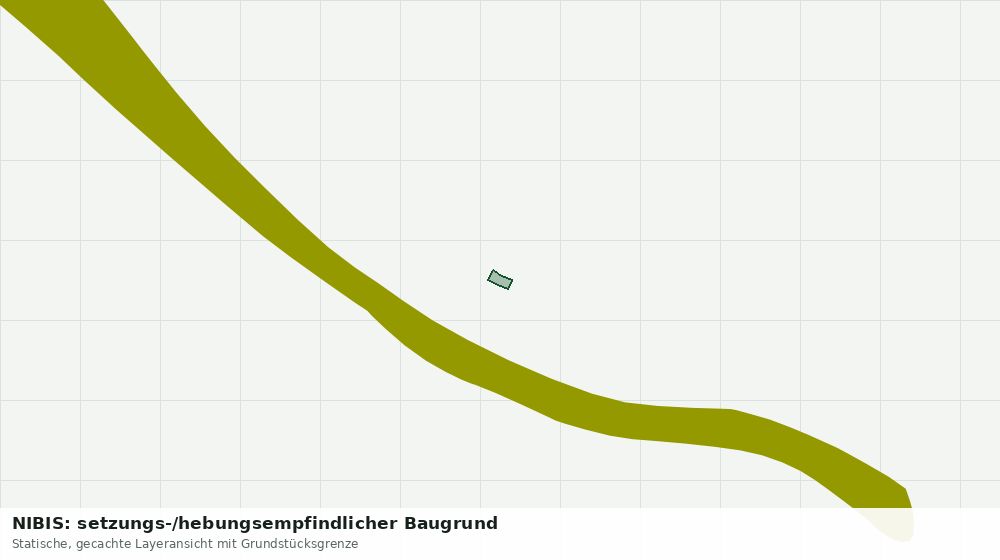 Statische Kartenansicht: NIBIS: setzungs-/hebungsempfindlicher Baugrund