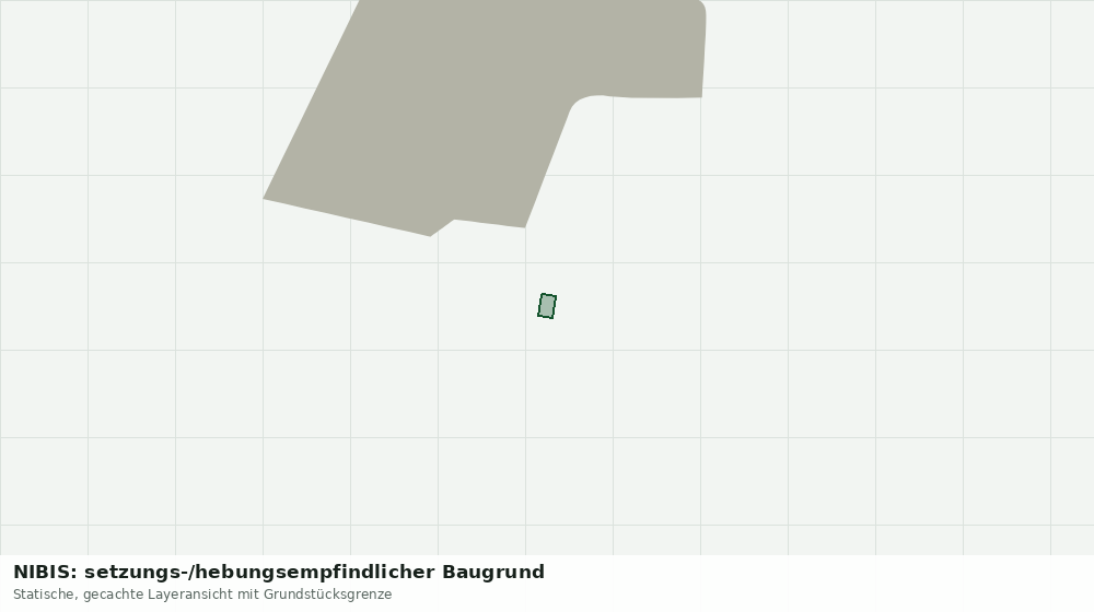 Statische Kartenansicht: NIBIS: setzungs-/hebungsempfindlicher Baugrund
