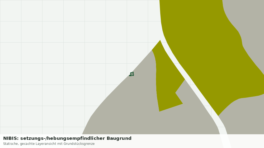 Statische Kartenansicht: NIBIS: setzungs-/hebungsempfindlicher Baugrund
