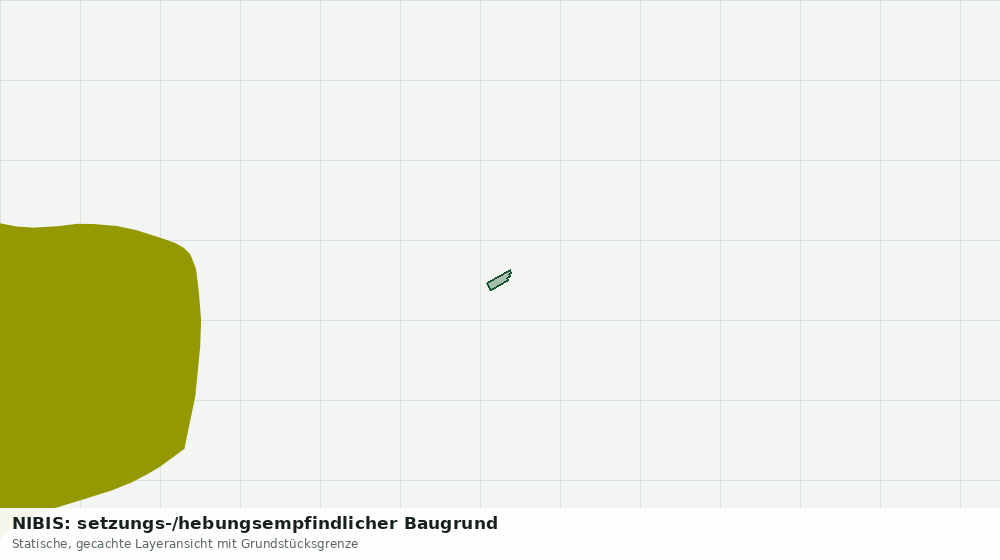 Statische Kartenansicht: NIBIS: setzungs-/hebungsempfindlicher Baugrund