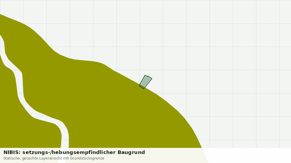 Statische Kartenansicht: NIBIS: setzungs-/hebungsempfindlicher Baugrund