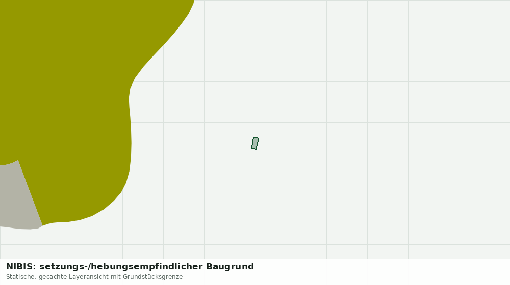 Statische Kartenansicht: NIBIS: setzungs-/hebungsempfindlicher Baugrund