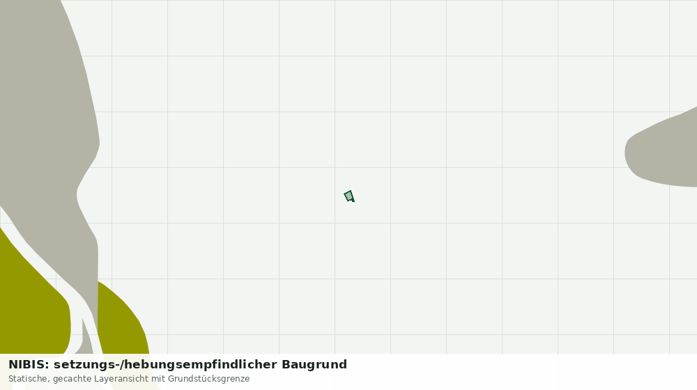 Statische Kartenansicht: NIBIS: setzungs-/hebungsempfindlicher Baugrund