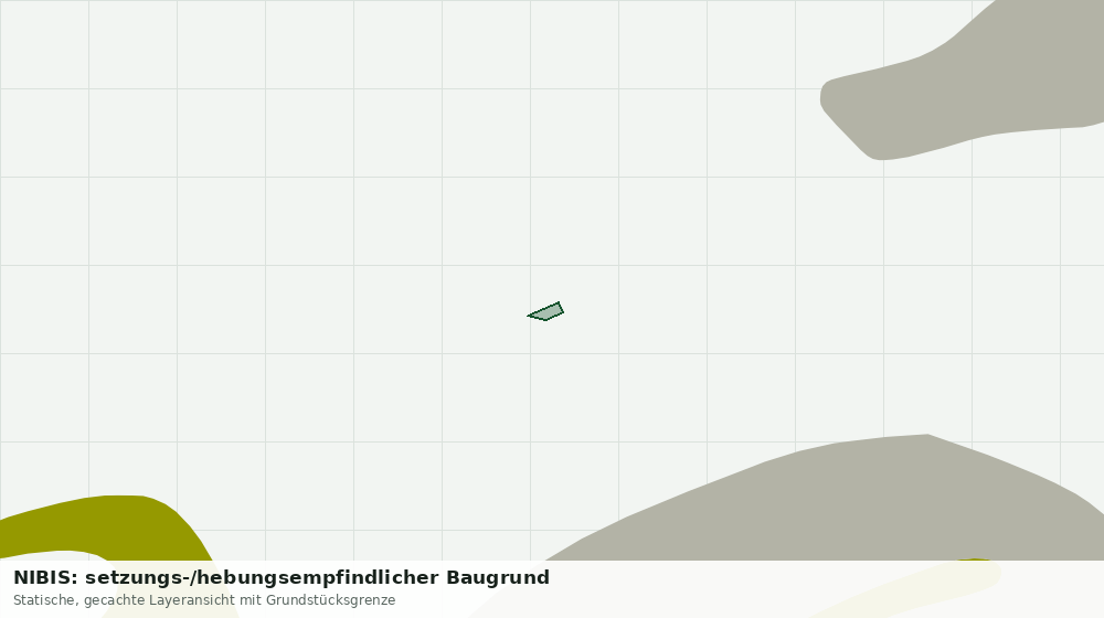 Statische Kartenansicht: NIBIS: setzungs-/hebungsempfindlicher Baugrund