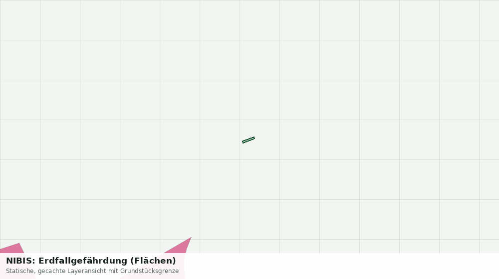 Statische Kartenansicht: NIBIS: Erdfallgefährdung (Flächen)
