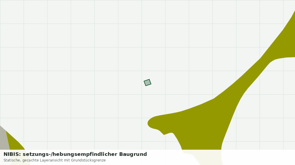 Statische Kartenansicht: NIBIS: setzungs-/hebungsempfindlicher Baugrund