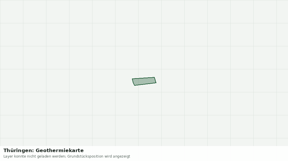 Statische Kartenansicht: Thüringen: Geothermiekarte