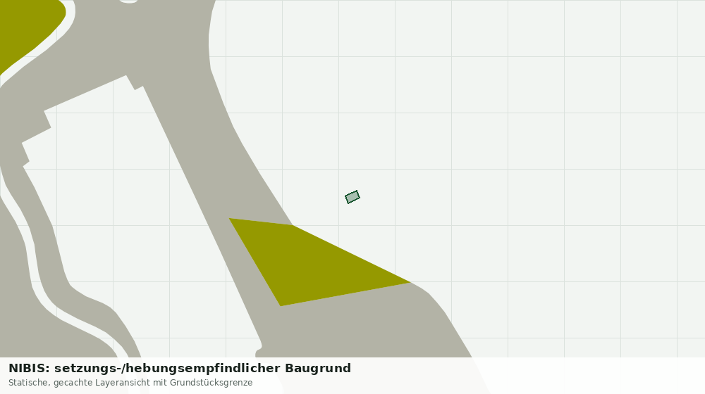 Statische Kartenansicht: NIBIS: setzungs-/hebungsempfindlicher Baugrund
