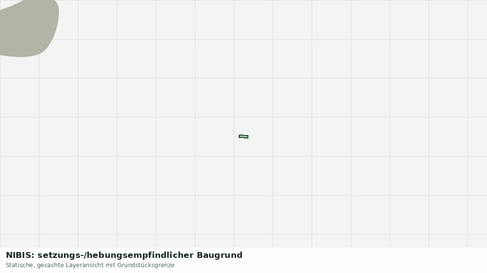 Statische Kartenansicht: NIBIS: setzungs-/hebungsempfindlicher Baugrund