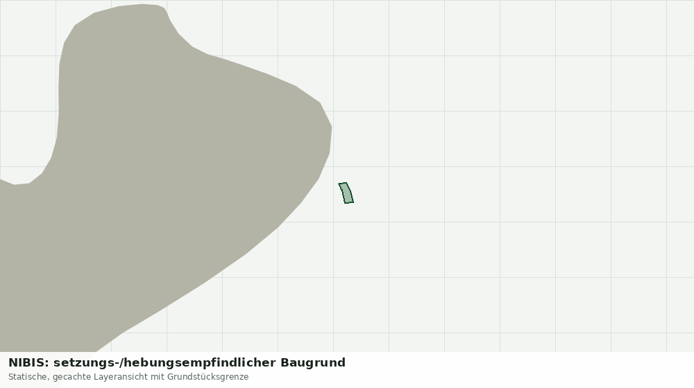 Statische Kartenansicht: NIBIS: setzungs-/hebungsempfindlicher Baugrund
