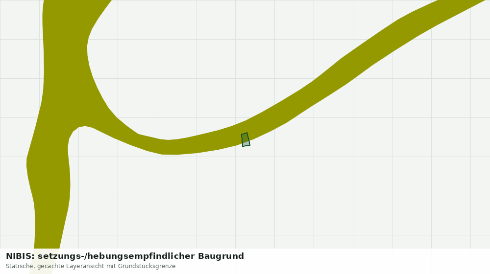 Statische Kartenansicht: NIBIS: setzungs-/hebungsempfindlicher Baugrund