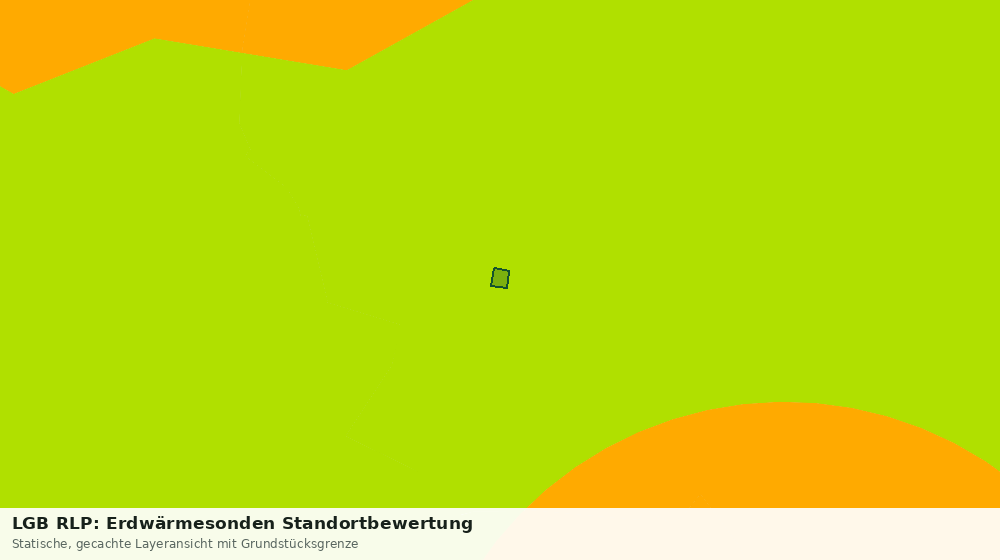 Statische Kartenansicht: LGB RLP: Erdwärmesonden Standortbewertung
