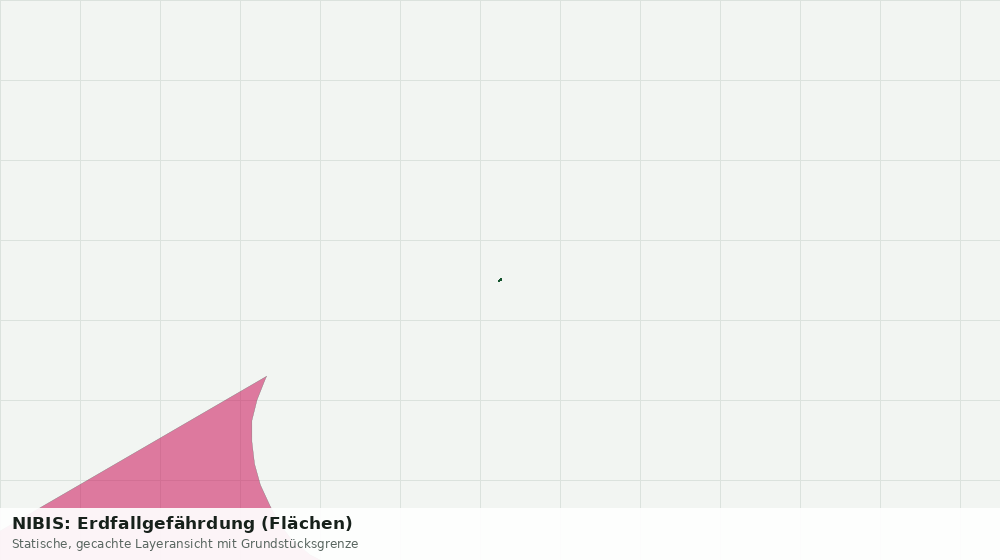 Statische Kartenansicht: NIBIS: Erdfallgefährdung (Flächen)