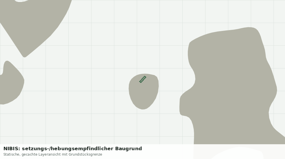 Statische Kartenansicht: NIBIS: setzungs-/hebungsempfindlicher Baugrund