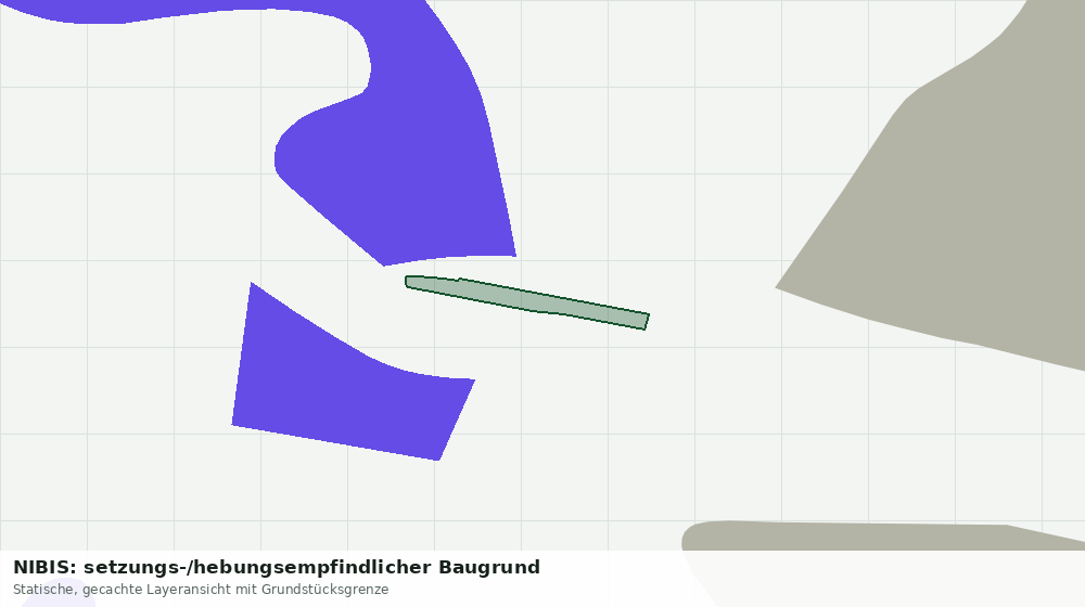 Statische Kartenansicht: NIBIS: setzungs-/hebungsempfindlicher Baugrund
