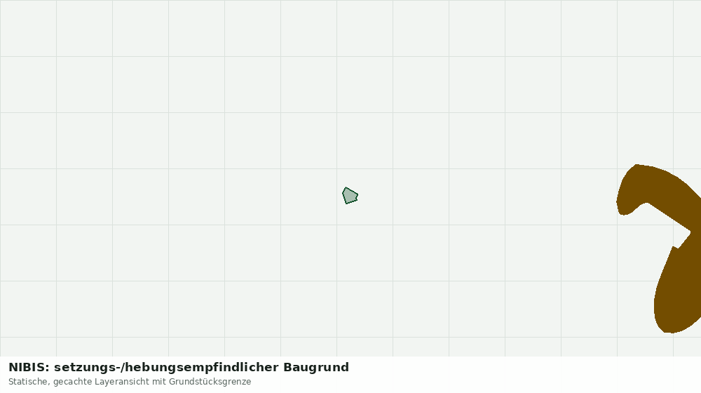 Statische Kartenansicht: NIBIS: setzungs-/hebungsempfindlicher Baugrund