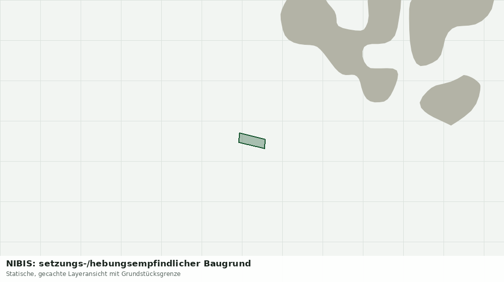 Statische Kartenansicht: NIBIS: setzungs-/hebungsempfindlicher Baugrund