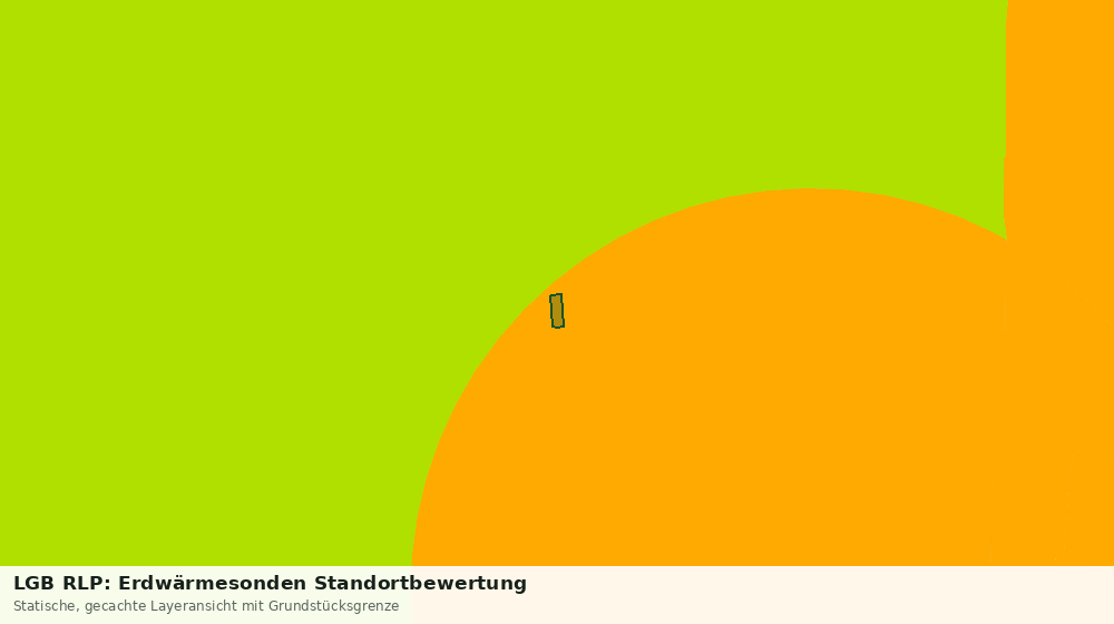 Statische Kartenansicht: LGB RLP: Erdwärmesonden Standortbewertung