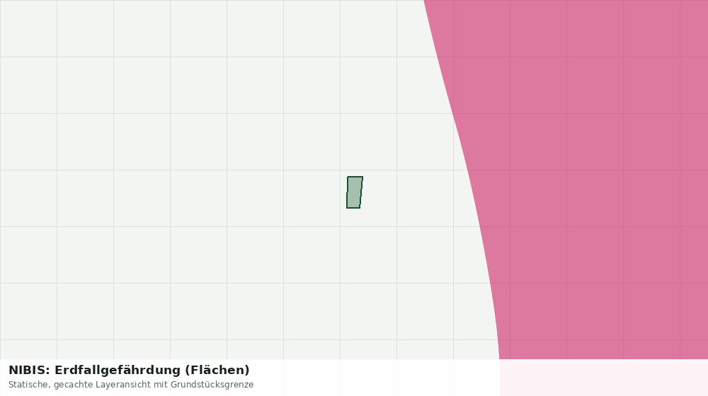 Statische Kartenansicht: NIBIS: Erdfallgefährdung (Flächen)