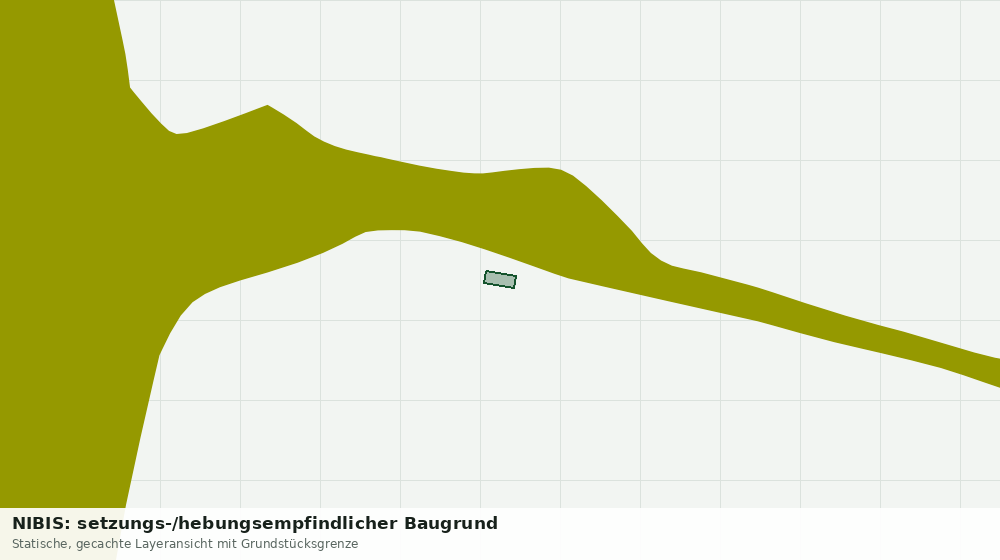 Statische Kartenansicht: NIBIS: setzungs-/hebungsempfindlicher Baugrund