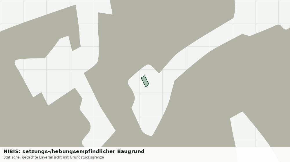 Statische Kartenansicht: NIBIS: setzungs-/hebungsempfindlicher Baugrund