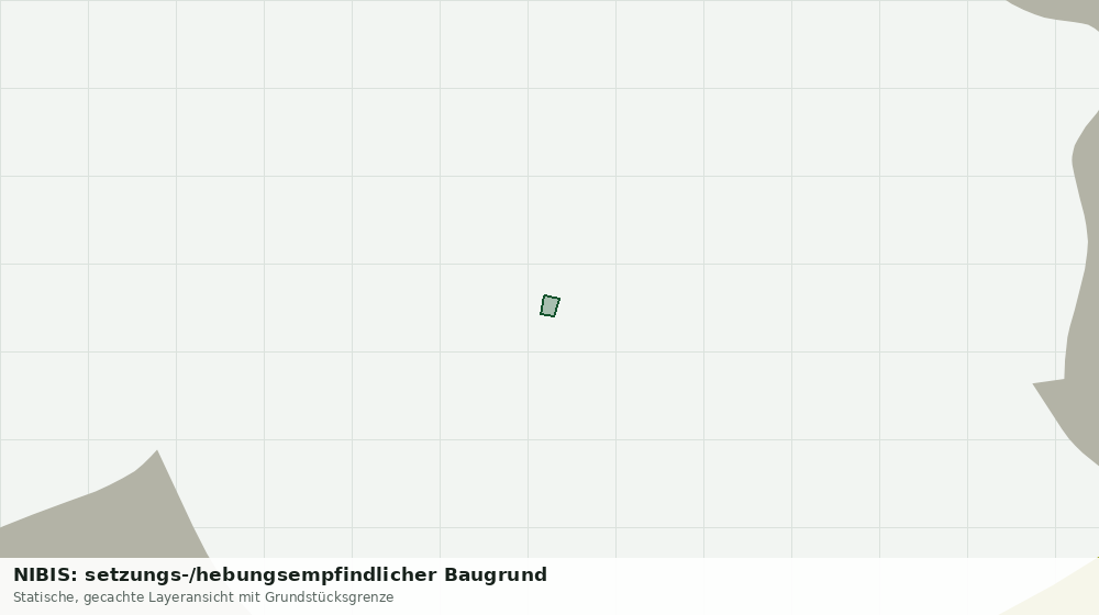 Statische Kartenansicht: NIBIS: setzungs-/hebungsempfindlicher Baugrund