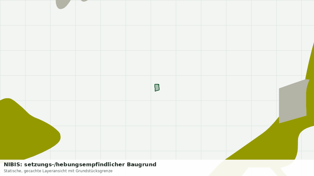 Statische Kartenansicht: NIBIS: setzungs-/hebungsempfindlicher Baugrund