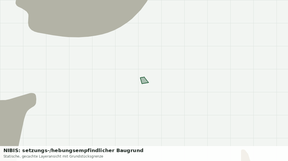 Statische Kartenansicht: NIBIS: setzungs-/hebungsempfindlicher Baugrund