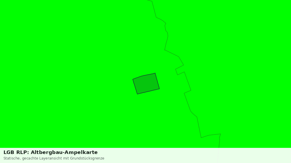 Statische Kartenansicht: LGB RLP: Altbergbau-Ampelkarte