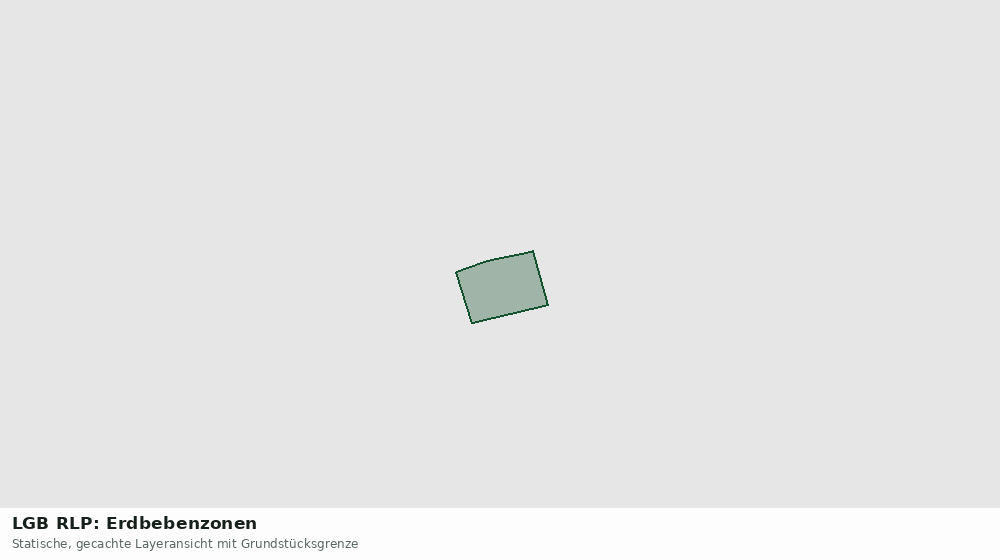 Statische Kartenansicht: LGB RLP: Erdbebenzonen