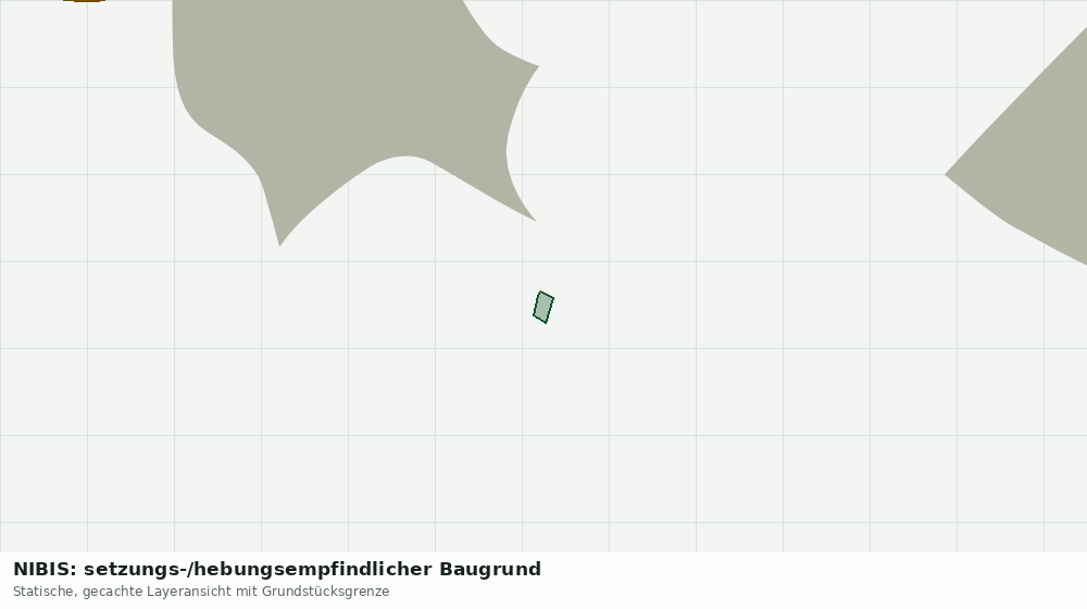 Statische Kartenansicht: NIBIS: setzungs-/hebungsempfindlicher Baugrund