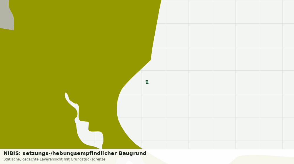 Statische Kartenansicht: NIBIS: setzungs-/hebungsempfindlicher Baugrund