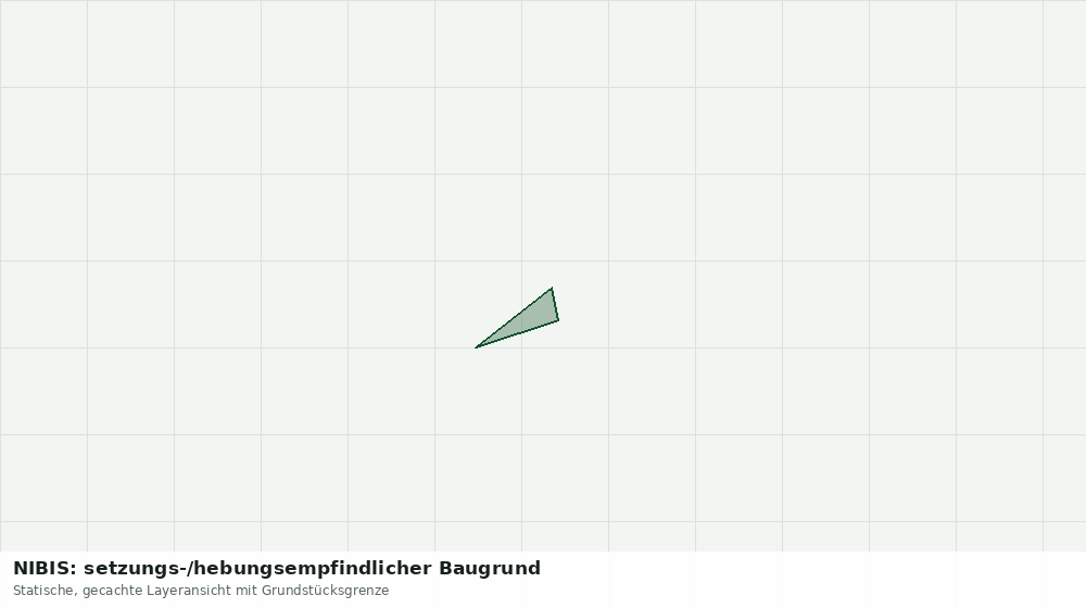 Statische Kartenansicht: NIBIS: setzungs-/hebungsempfindlicher Baugrund
