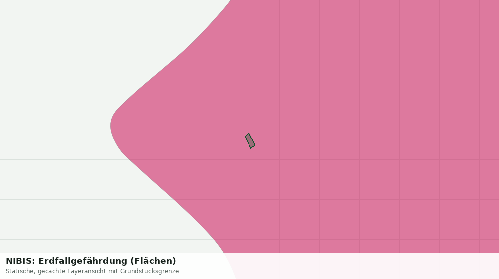 Statische Kartenansicht: NIBIS: Erdfallgefährdung (Flächen)