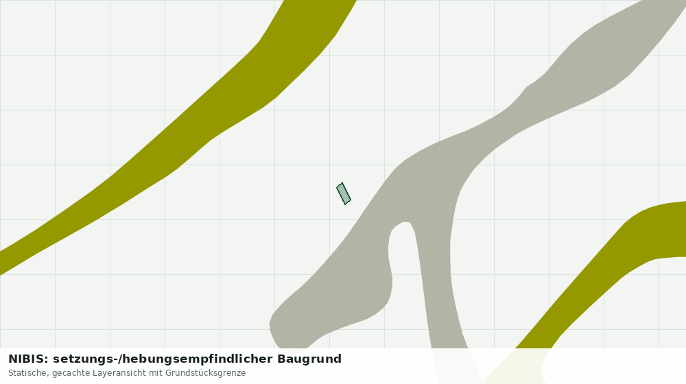 Statische Kartenansicht: NIBIS: setzungs-/hebungsempfindlicher Baugrund