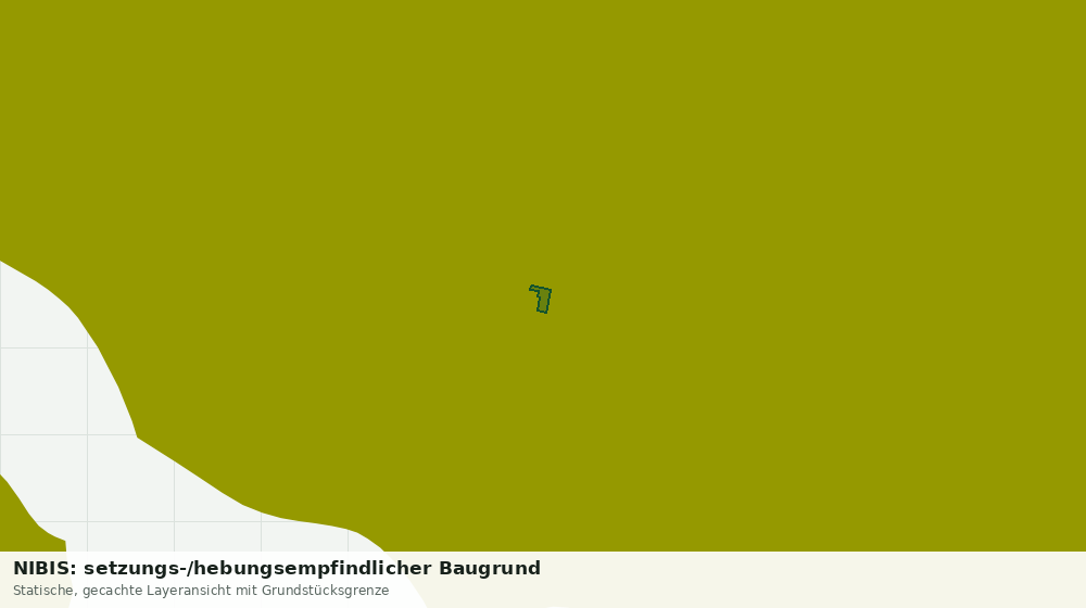 Statische Kartenansicht: NIBIS: setzungs-/hebungsempfindlicher Baugrund