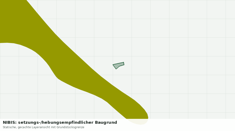 Statische Kartenansicht: NIBIS: setzungs-/hebungsempfindlicher Baugrund