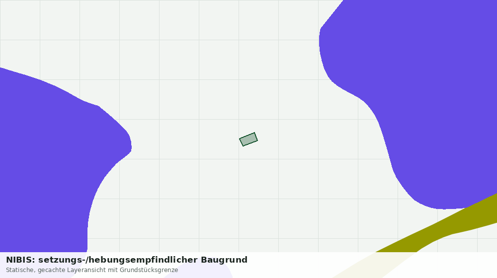 Statische Kartenansicht: NIBIS: setzungs-/hebungsempfindlicher Baugrund